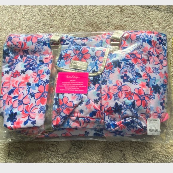 NWT Insulated Beach Tote - Party Like a Lobstar - Picture 1 of 4